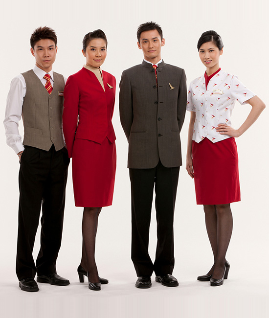 Cathay Pacific cabin crew new uniform in 2011 – 2